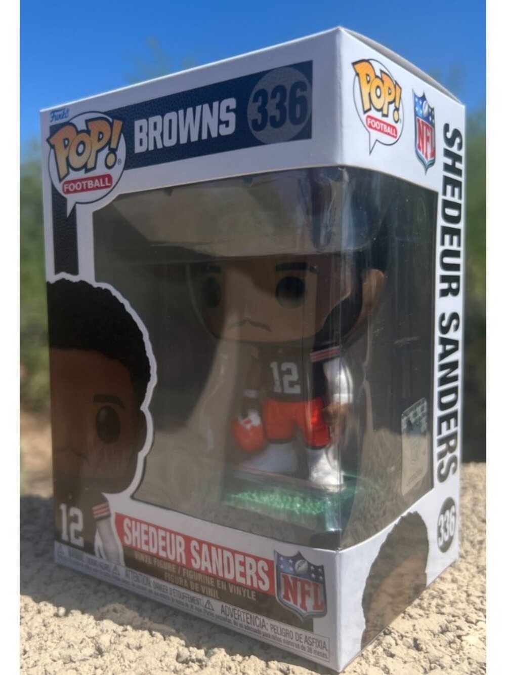 Funko Pop Football Browns - Shedeur Sanders  (#336, NEW)